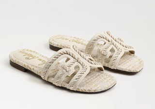 Sam Edelman | Bay Twist | Basket Weave | Nappa/Modern Ivory