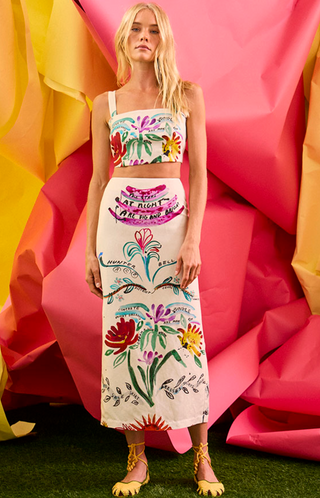 Hunter Bell | Lynne Skirt | Anniversary Print