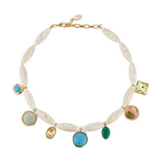 Mignonne Gavigan | Adriana Necklace | White Multi