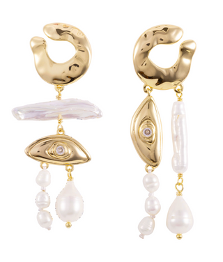 Mignonne Gavigan | Eva Earrings | White Gold