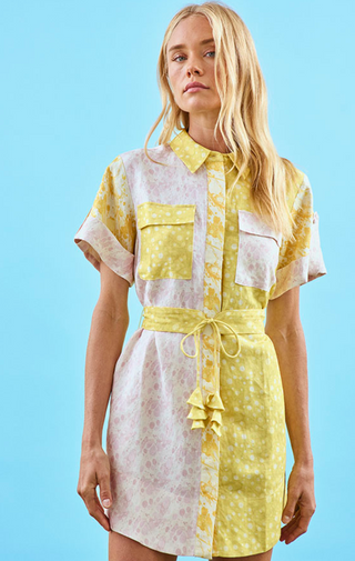 Hunter Bell | Nicole Dress | Marble Mix