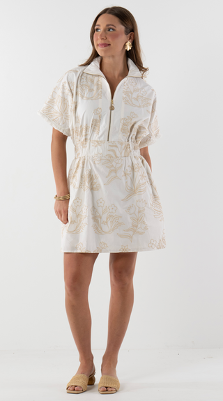 Emily McCarthy | Pullover Dress | Blanc Petals