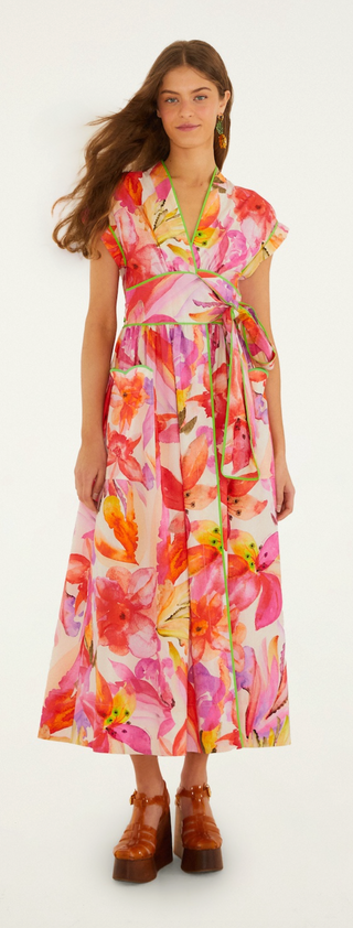 Farm Rio | Artsy Flora Maxi Dress
