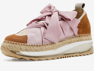 Free People | Chapmin Espadrille Sneaker | Pearl Blush Combo