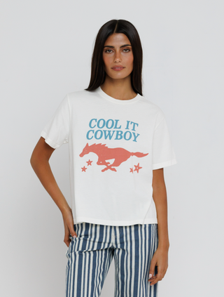 Sunny Somewhere | Cool it Cowboy Tee