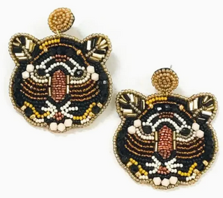 Allie Beads | Tiger Earring