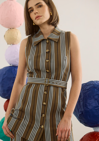 Hunter Bell | Wesley Tunic | Hillcrest Stripe