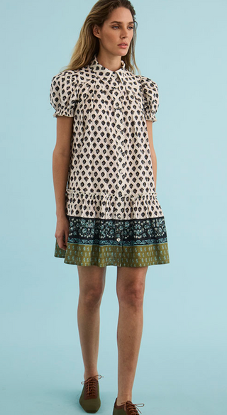 Hunter Bell | Drifter Mini Dress | Thistle and Vine Cream
