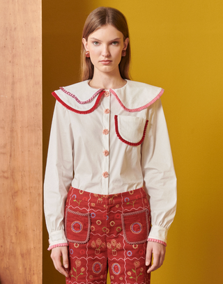 Celia B | Zanir Shirt | White