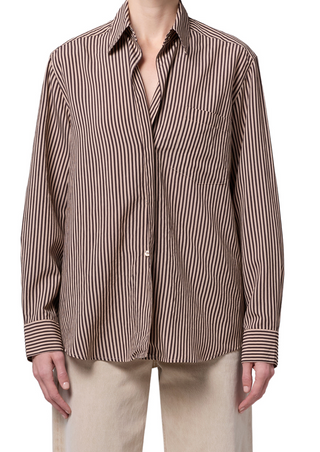 Agolde | Aris Shirt | Trace Stripe