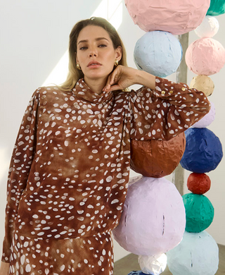 Hunter Bell | Ellerie Top | Dappled Doe