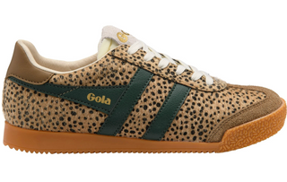 Gola | Elan Savanna Trainer | Tan Cheetah/Evergreen