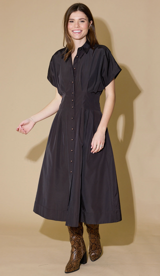 Alden Adair | Becca Dress | Coal