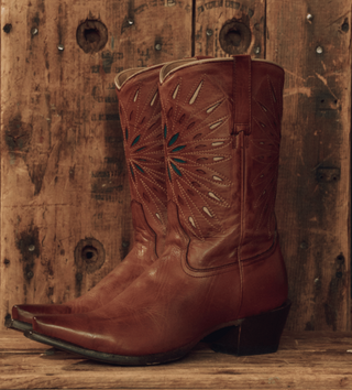 The Great x Stetson | The Southwest Cowboy Boot | Chestnut
