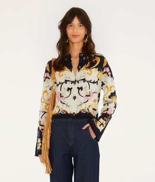 Farm Rio | Birds Romance Knit Cardigan