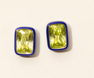 Spicy Dan | Atlas Bezel Earrings