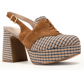 Cecelia | Peace | Cognac Plaid