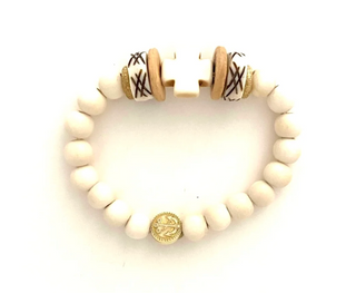 Anchor Beads | Cross Bracelet